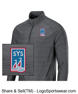 Champro Adult Striker Quarter-Zip Pullover Design Zoom